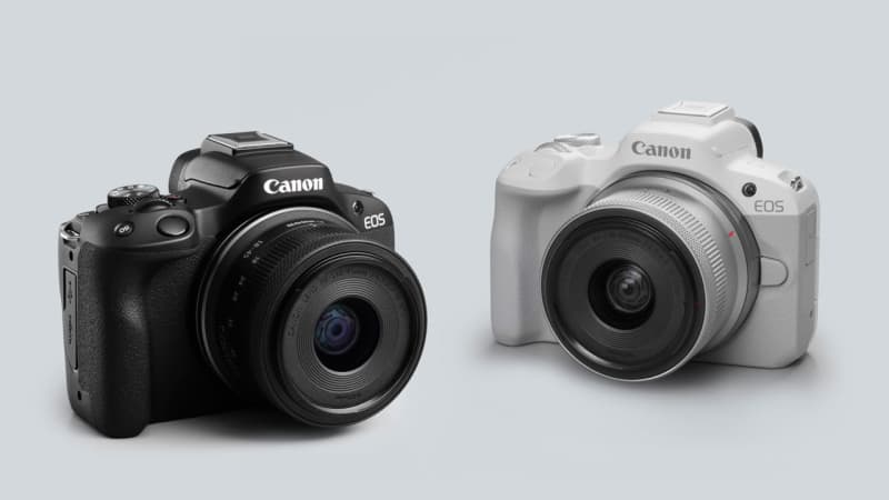 キヤノン、APS-C サイズミラーレスカメラ「EOS R50」と望遠ズームレンズ「RF-S55…