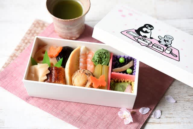 「Suicaのペンギン 春の彩りちらし」3/16に東京駅などで発売　と～ってもかわいい特製お弁…