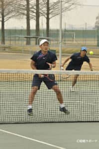 【テニス】林・有本組が準Ⅴで今後にも期待／関東学生新進テニス選手権大会　３月６日