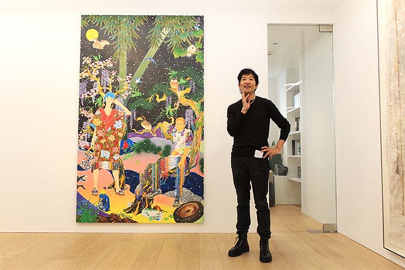 Co-curated exhibition by Tomokazu Matsuyama & Carlos Loron at KOTARO NUKAGA Gallery in Roppongi on 3/1…