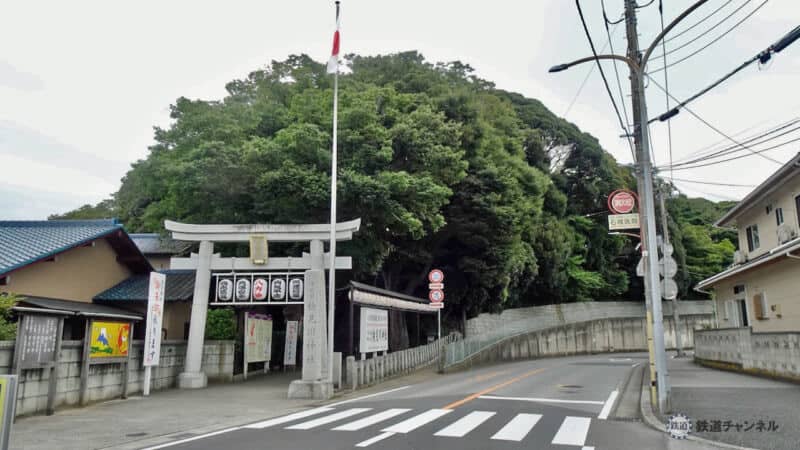 1200 years of history Kemigawa Shrine [Ekibura 05] Keisei Chiba Line 199
