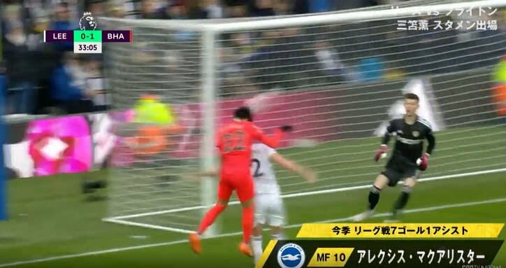 ``The head is also a threat'' Kaoru Mitoma ``0.9 points'' assisted the first goal with a ``velvet header'' with a high RBI score Decisive...