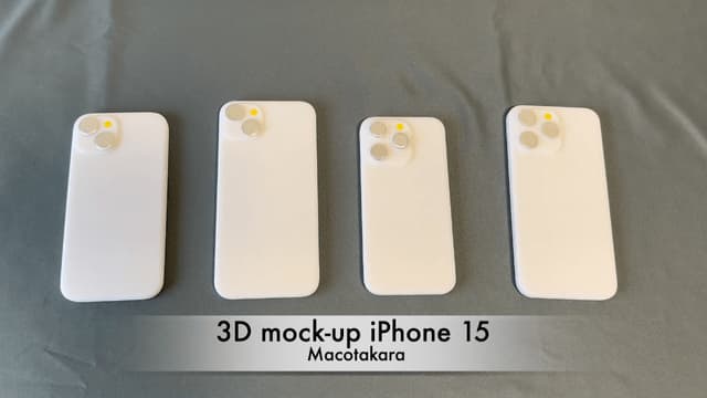 iPhone 15 (provisional) series, 14 cases can only be used for Plus?Mockup video release