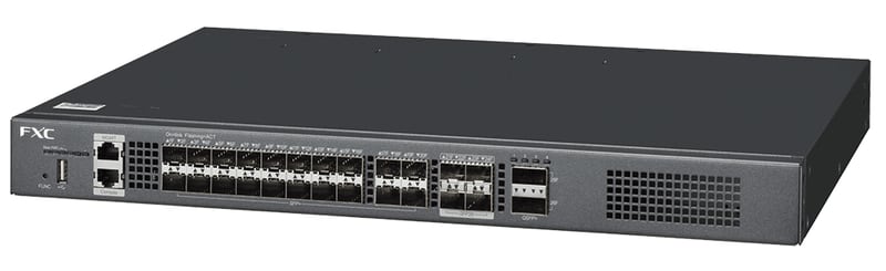 1/10/25/40Gbps スタッカブルL3スイッチ「FXCX9526F」新発売
