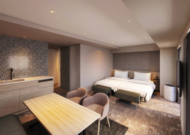 To the hotel "Tokyu Stay Shibuya" renewal!Guest rooms and lounges ideal for medium- to long-term stays