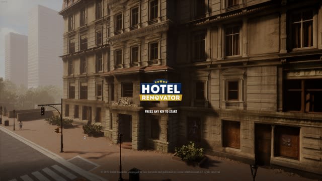 Hotel renovation management sim "Hotel Renovator" Show your own sense with over 2,000 items...
