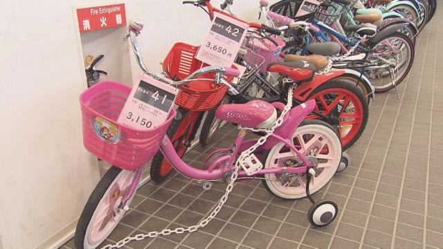 子ども用3,000円～「リサイクル自転車」安くてお得「新品は去年より２～３割高いって」