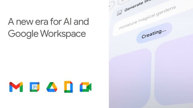 Google、ジェネレーティブAIをGmailなどWorkspaceアプリに全面統合。自動で返…