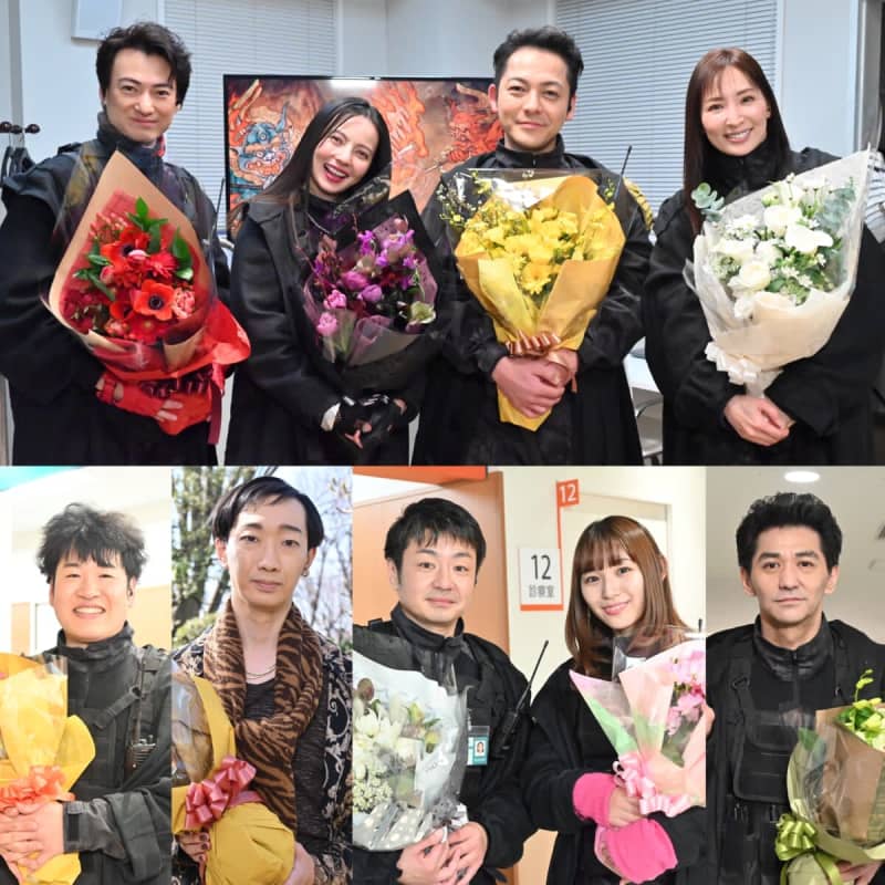 『大病院占拠』忍成修吾、ベッキー、真飛聖、浅川梨奈、村上淳ら鬼役キャストがクランクアップ【コメ…