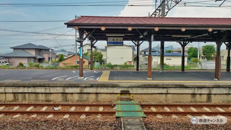 There is a crest of Konpira Shrine JR Shikoku Dosan Line Kotohira Station (2) [Wooden Station Building Collection] 101