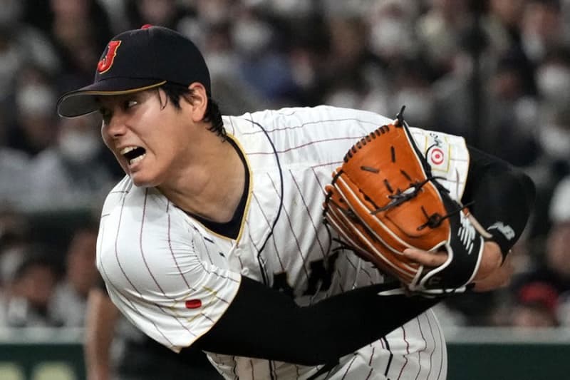 Before swinging the bat, "the ball is in the mitt" A noisy explosive ball ... Shohei Otani is "throwing bullets"