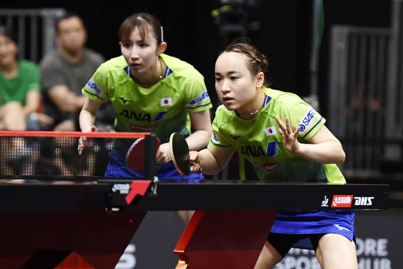 みまひな 決勝進出ならず。中国トップペアに敗戦【卓球 シンガポールスマッシュ】