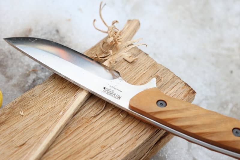 The bushcraft knife “Northern Land Rocky” is a high-spec x eco-friendly “now…