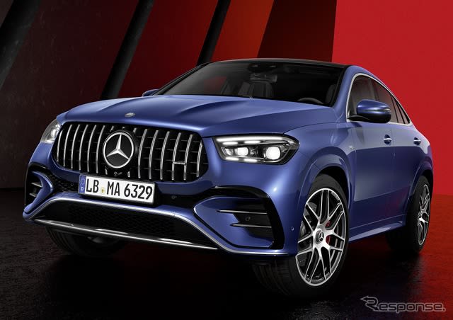 0-100km/h acceleration in 5 seconds, new improved Mercedes AMG crossover "GLE 53 Coupe"