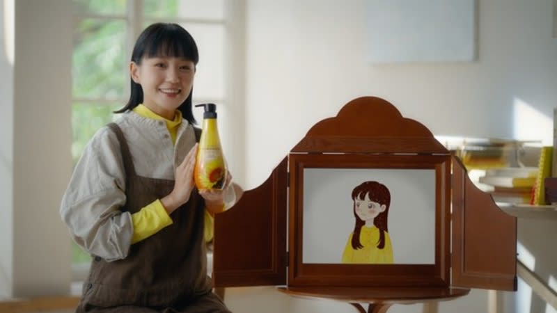 画才あふれる奈緒が描いた少女のイラストが動き出す！新ＷＥＢ動画「奈緒の髪芝居」公開