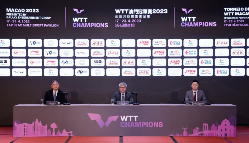 卓球WTTチャンピオンズマカオ2023開催概要発表…世界ランク男女各トップ32選手が参戦
