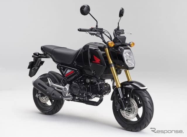 Honda Grom, color variation change … develop two colors of black and red
