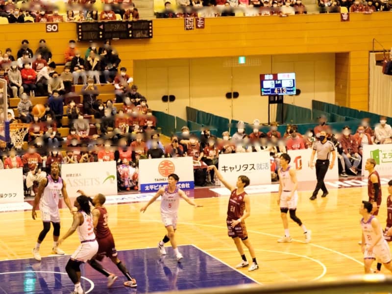 [Koshigaya Alphas] Watching B League for the first time! & Participate in a basketball class♪