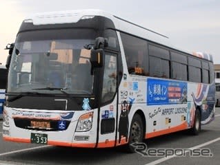 "Hands-free sightseeing service" by mixed passenger and cargo using route buses From Aso Kumamoto Airport