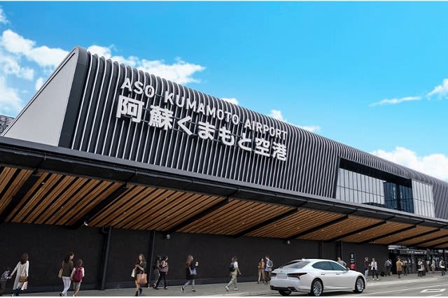 熊本空港新ターミナルが3/23開業、アクセス鉄道は2034年度開業目指す