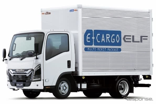 [Isuzu Elf new model] EV specification tailored to the unique use of trucks