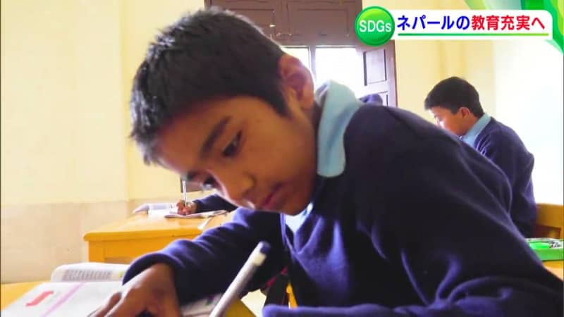 “Working together to contribute to society” Hotel supports schools in Nepal, said to be the poorest country in South Asia [Okayama]
