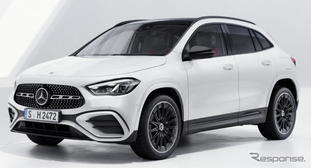 Mercedes-Benz GLA's PHEV strengthened to 218 horsepower ... New improved model announced in Europe