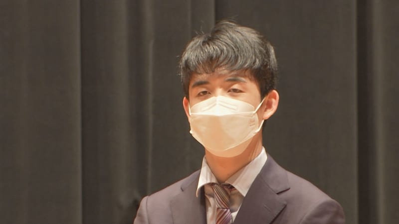「非常に勉強になったシリーズでした」将棋・藤井聡太六冠　王将初防衛祝勝会　栃木県大田原市