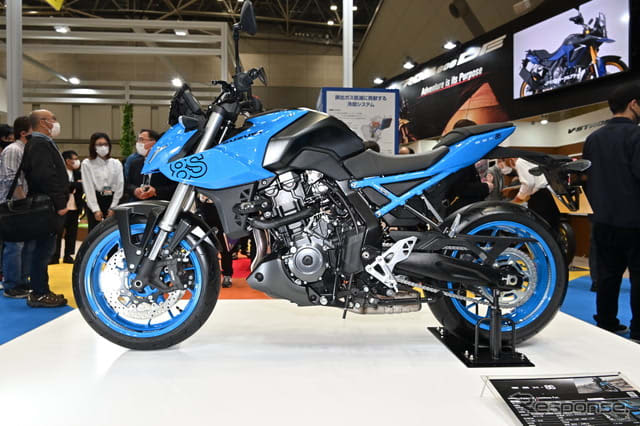 Suzuki "GSX-8S", a unique sport equipped with a new engine ... Tokyo Motorcycle Show 2023