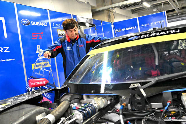 Kota Sasaki rides the BRZ, surprised by the evolution after 9 years... SUPER GT official test