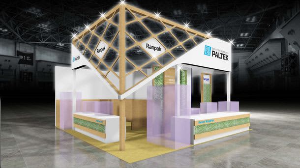 PALTEK will exhibit at the "4th Kansai Logistics Exhibition" from April 4th to 12th. Logistics cost reduction by utilizing paper packaging materials.