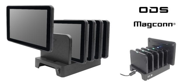 ODS starts accepting orders for tablet 5-tube charging cradles ~Expansion of lineup of peripheral devices, …