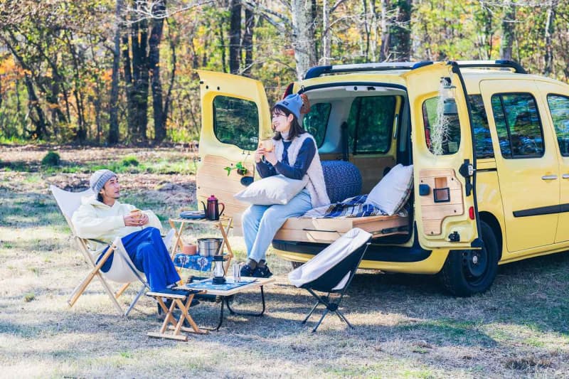 I want to enjoy a car trip as I feel like it!Announcing a 2-way Renault Kangoo that allows you to enjoy both everyday life and car trips
