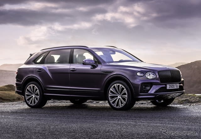 Luxury SUV Bentley Bentayga introduces long wheelbase specification in Japan