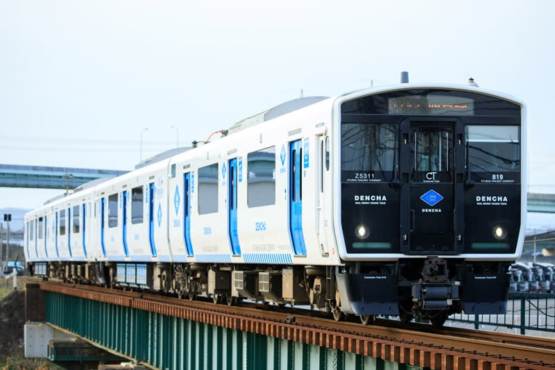 JR鹿児島本線で「自動列車運転支援装置」の走行試験　BEC819系「DENCHA」で