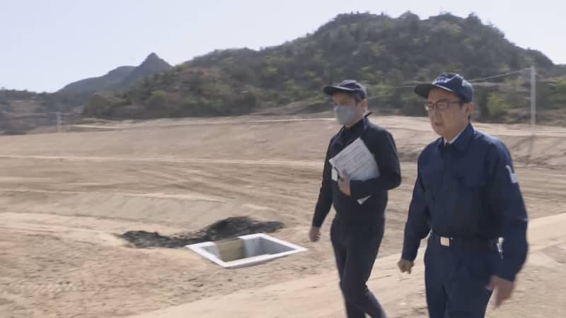 Governor inspects the completion of the industrial waste treatment project in Kagawa and Teshima Planting olive trees with residents Secretary General Aki "Renewed feelings ...
