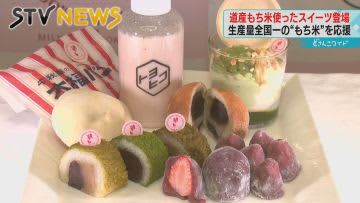 Unveiling parfait, daifuku and glutinous rice sweets Aiming to expand consumption among younger generations