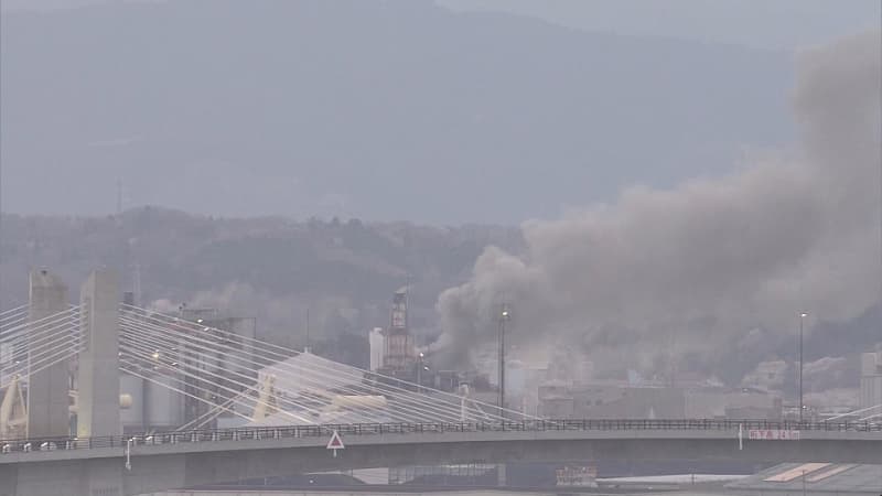 ⚡｜【速報】工場火災か「大量の黒煙」と通報　福島