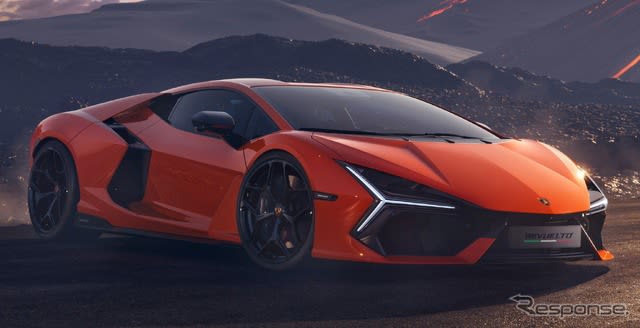 Lamborghini's PHEV supercar, top speed 350km/h or more … birth of "Revelto"