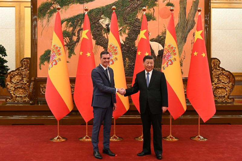 スペイン、中国とのバランス取れた関係望む＝サンチェス首相