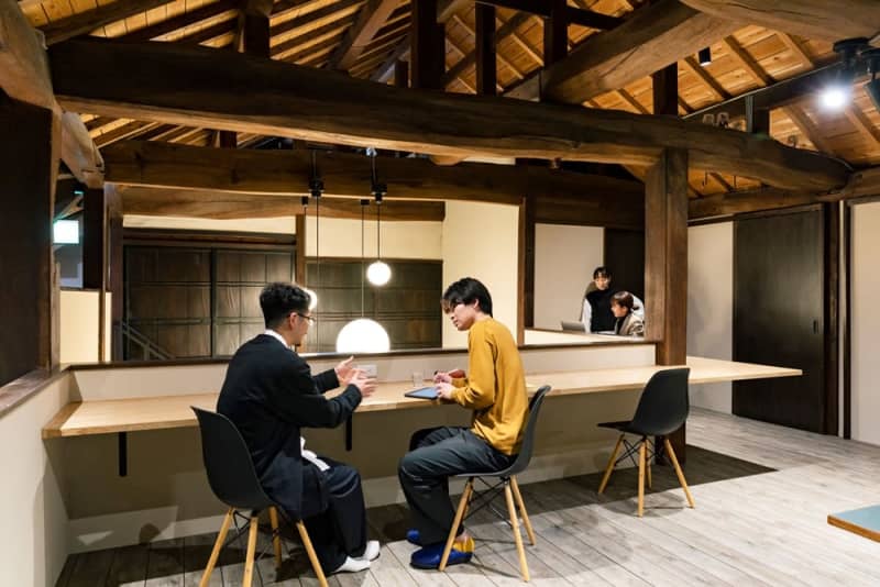 Grand opening of hotel, cafe and co-working complex in Shimabara City
