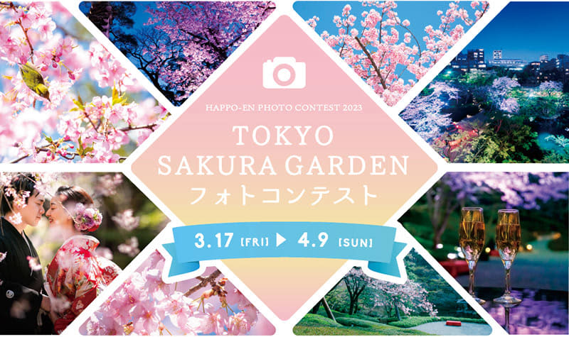 “TOKYO SAKURA GARDEN Photo Contest 2023” soliciting photos and videos of cherry blossoms on Instagram