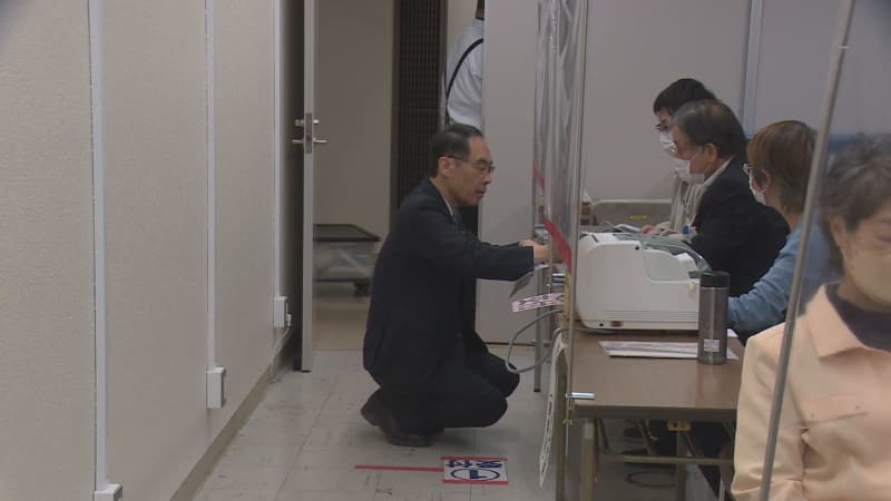 Governor's early voting call for voters to vote / Saitama Prefecture
