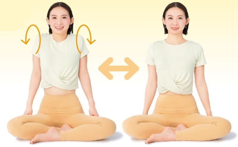 Your muscles might be stiff while you sleep!? “Morning stretches” that you can do while sitting in bed