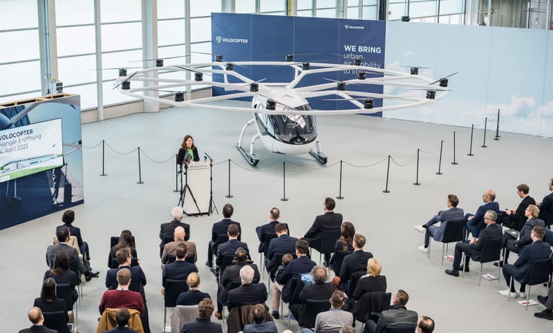 Volocopter、電動エアタクシー（eVTOL）の生産施設を開設。世界中で商用サービス開始へ