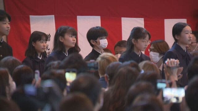 「自分の行動に責任をもてる人に」札幌の中学校で一斉に入学式　　”マスク”は個人の判断　札幌市
