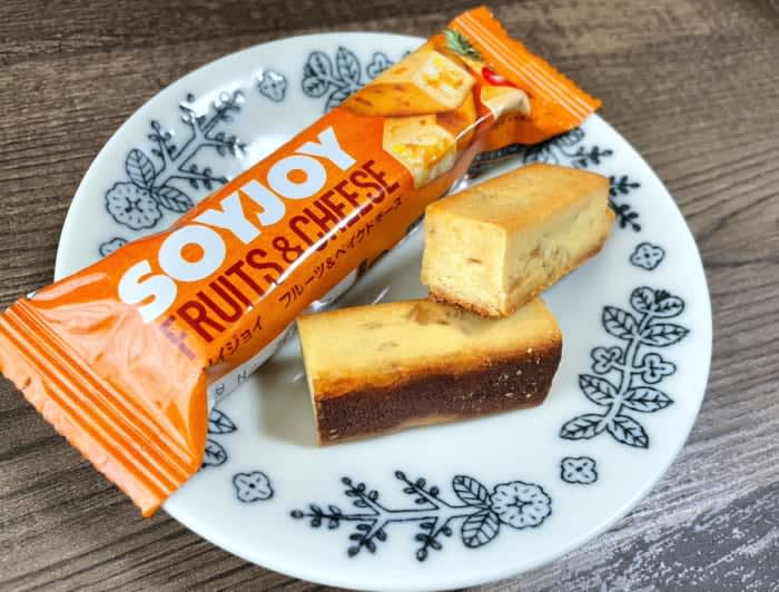 Full of fruit sweetness ♡ The new SOYJOY series is a sweets bar #O that goes well with unsweetened black tea.