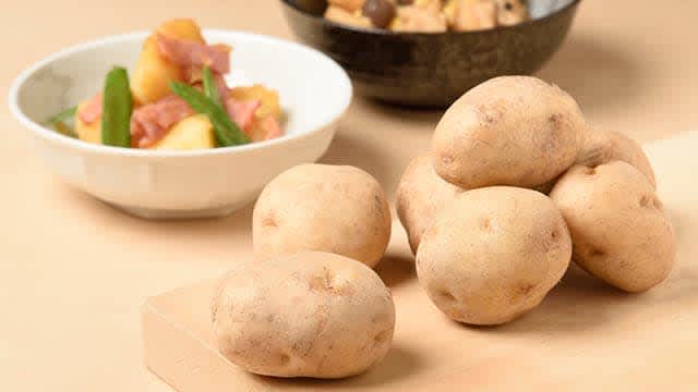 [Potato nutrition] Comparison with sweet potatoes and taros & easy boiled recipes