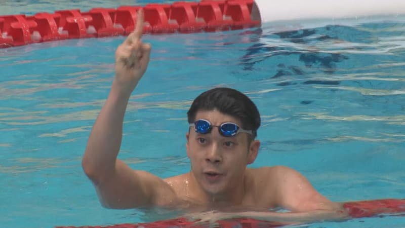 Swimming 100m butterfly Naoki Mizunuma broke the dispatch time and was informally appointed to the world swimming team in July
