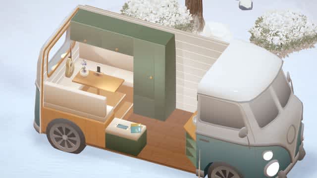 キャンピングカーづくりゲーム『Camper Van: Make it Home』Kicksta…